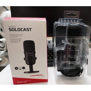 New SoloCast – USB Condenser Gaming Microphone, for PC, PS4, PS5 and Mac, Tap